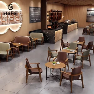 Customized Commercial Dining Furniture Sets Tables and Chairs