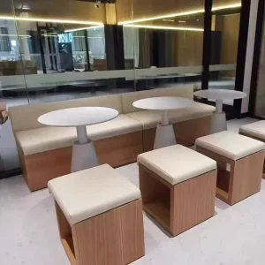Customized Commercial Factory Direct More Design Popular Use Seating Fast Food Coffee Dining Restaurant Sets