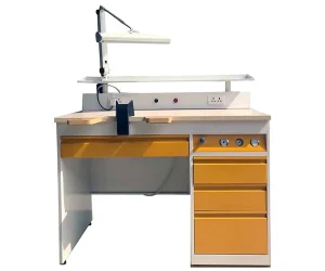 Customized Dental Laboratory Furniture Single Double Technician Workbench Lab Table