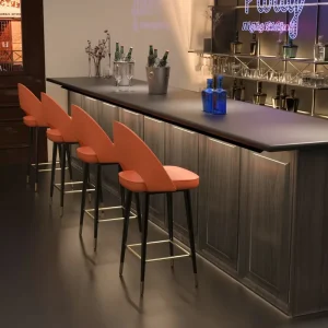Customized Durable High Chair Bar Stool Bar Chairs Table and Chairs Set for Restaurant Cafe Pub Bar Furniture