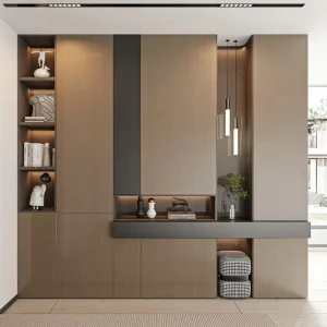 Customized Durable Modern Wooden Eco Friendly Space Saving Storage Shoe Cabinet Home Living Room Portable Shoe Racks