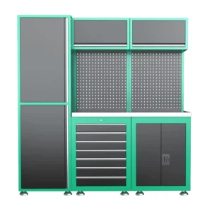Customized Heavy-Duty Steel Combination Tool Cabinet Environmentally Friendly Suitable for Workshop Garage Hardware Furniture