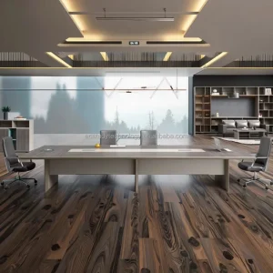 Customized High End Modern Large 10 Person Office Executive Conference Table 12 Seaters Meeting Room Tables
