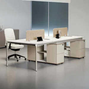 Customized Icon Modern Eco Friendly Durable Wooden Executive Commercial Office Desks Workstations Computer Workstations Made