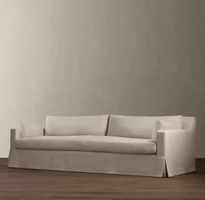 Customized Indoor Luxury Style Linen Fabric Sofa Modern Design Removable Sofa Cover Sofa Set Furniture