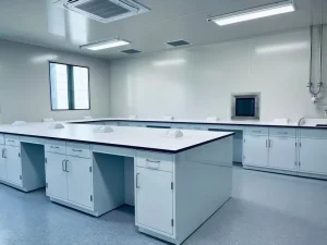 Customized Laboratory Furniture Modular Lab Furniture Workstation Testing Table Steel Lab Workbench with Accessories