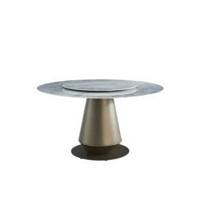 Customized Luxury Stone Top Dining Room Furniture Rectangle Marble Dining Table