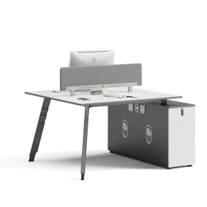 Customized Modern Modular Open Plan 2 Person Seater Working Table Workstation Office Furniture Staff Office Desks