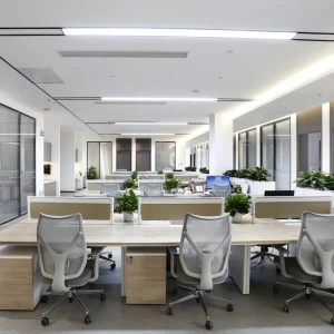 Customized Modern Office Furniture 2 8 Person Seater Hospital Use Fireproof Sound Absorption Cubicle Partition Workstation Desk