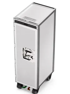 Customized Multipurpose Half Size Trolley Airline Meal Trolley for Storage Snack Food Wine Drinks Fast Food