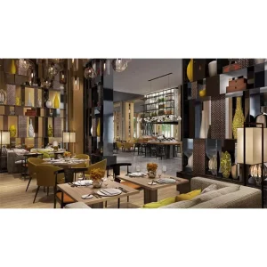 Customized Restaurant Table and Chair Furniture Set