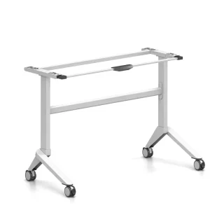 Customized Size Training Table With Locking Casters Folding Steel Frame Modern Design in Conference Classrooms
