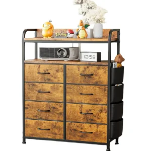 Customized Two layer Cloth Drawer Living Room TV Storage Rack Book Storage Organizer As You Require