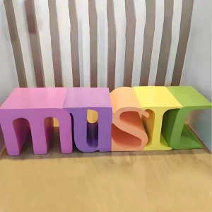 Cutomization Bench Fiberglass Bench Seating Outdoor Furniture Shopping mall commercial chair Park Leisure Seating
