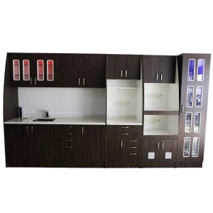 DC-27 Design Dental Cabinetry Medical Hospital Cabinet Dental Clinics Furniture with LED Sensor Light