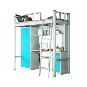 DIOUSNEW New Design High Quality Metal Bed Practical and Single Dormitory Bed