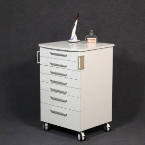 Dental Instruments Stainless Steel Medical Clinic Dental Furniture Cabinet with Drawers