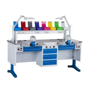 Dental Laboratory Furniture 1.8m Workbench for Dental Practices and Laboratories