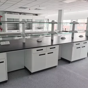 Dental Laboratory Furniture Steel Bench Biology Steel Workstation Laboratory Furniture for Clinic