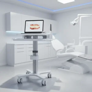 Dental Nursing Trolley Scaler Storage Holder Plastic Hospital Medical Furniture Equipment