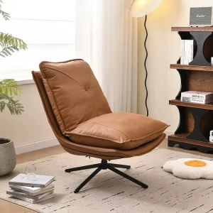 Designer Sofa Chair Luxury Living Room Swivel Armchair Balcony Lounge Chair Recliner Bedroom Relaxation Chair