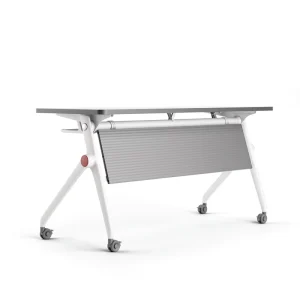 Desk Modern Simple Design Folding Training Table With Castor Office Mobile Large Meeting Room Conference Tables