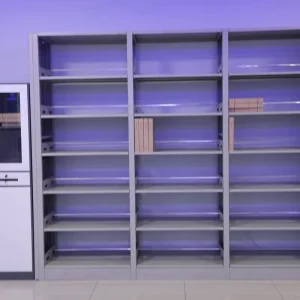 Desk Steel Compact Manual Mobile Filing Cabinet Enclosed Design File Storage Office Hospital School Library Metal Material Key