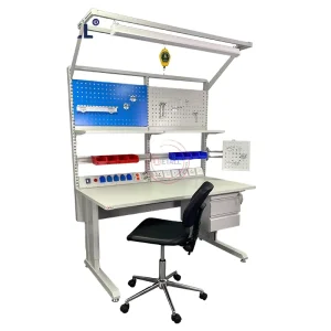Detall ESD Anti static Labotory Use Adjustable Lab Furniture Technician Dental Woodworker Workbench Workstation