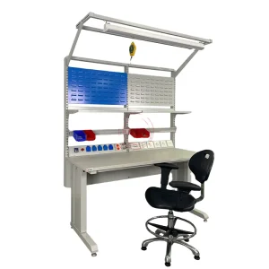 Detall Technology Lab Furniture test Lab Table ESD Workstation Bench for SMT Workshop