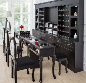 Different Size Nail Table Manicure Salon Table