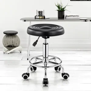 Dining Furniture Metal Base Bar Chair Commercial Used Furniture Comfortable Durable Premium Castors Bar Stools