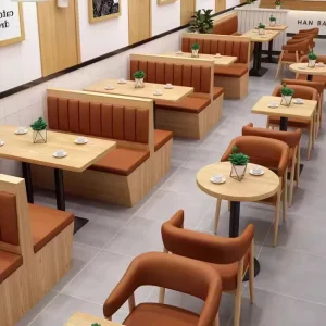Dining Table and Chairs Set for Restaurant