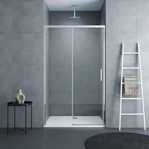 Direct Factory Price Offset Quadrant Shower Enclosure 800x1200mm Space Saving Glass Cubicle for UK Market UKCA