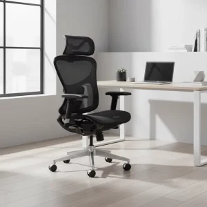 Direct Factory Sale Modern Classic Design High Back Office Chair with Adjustable Mesh Metal Swivel Chair Furniture