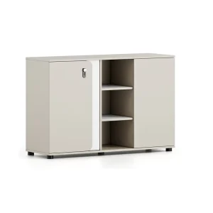 Direct Sales Large Solid Wood Library Bookshelf Modern White Filing Cabinet for Office Building