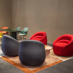Direct Sales Luxury Sofa From Manufacturers Modular Seat Office Single Sofa for Reception
