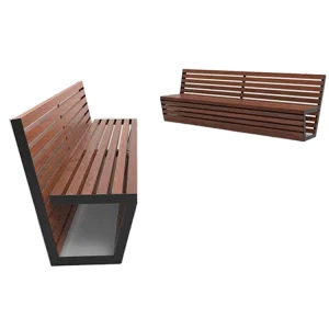 Direct Sales Reasonable Price Solar Bench Outdoor Park Benches Outdoor Aluminum Bench Seating for Park