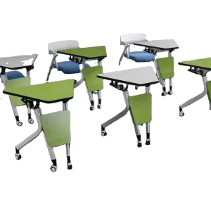 Direct Sell Movable Office School Activity Folding Training Desk Folding Laptop Table Folding Training Table