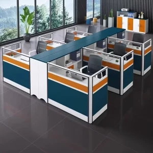 Direct Selling Modern Modular Executive Table Face to Face Staff Workstation Computer Desks Employee Workbench