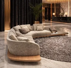 Discount High Quality Genuine Leather Sectional Sofa Modern Luxury Executive Sofa Bed for Living Room School Park Use