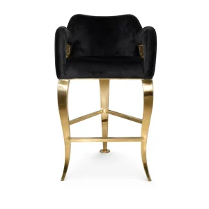Dominate China Furniture Manufacturer bar Stool Modern Luxury New High Quality Furniture Nordic Style Stainless Steel bar Chair
