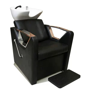 Dongkai Leather Shampoo Bed Hair Salon Special Semi Reclining Rotatable Ceramic Basin New Internet Famous Hair Nourishing Herbal