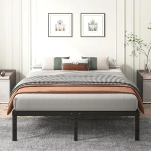 Dormitory Bed Frame Apartment Iron Bed Modern Classic Design Extendable Adjustable Iron Metal Bed Frame
