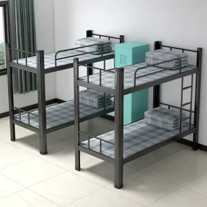 Dormitory Steel Bed School Dormitory Steel Bunk Bed Frame Steel Dormitory Bed in Stock Lit Superpose