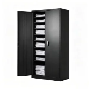 Double Door Modern Design Office Storage Steel metal Cupboard staff File Cabinet