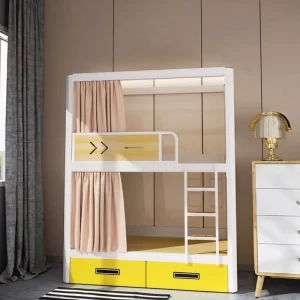 Double Space Capsule Staff Dormitory Beds Student High and Low Beds Single Youth Apartment Bunk Beds