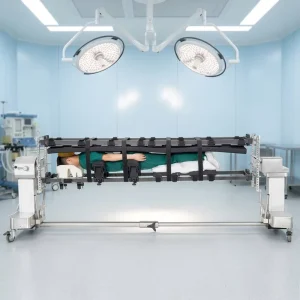 Double layer Reversible Manual Steel Spinal Surgery Support Jackson Operating Table with CE Certification