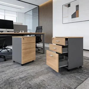 Drawer Metal Filing Office Cabinet File Cabinet with 2 Drawers Removable Locker Storage for Office School Home