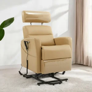Dual Motor Multifunctional Height Adjustable Recliner Beauty Salon Barber Chair with Headrest