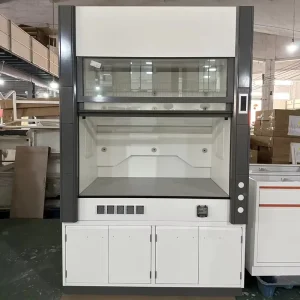 Ducted Fume Hood Cupboard for Chemotherapy Laboratory Furniture Hospitals Pharmacies Schools Workshops Iron Steel PP Glass Metal